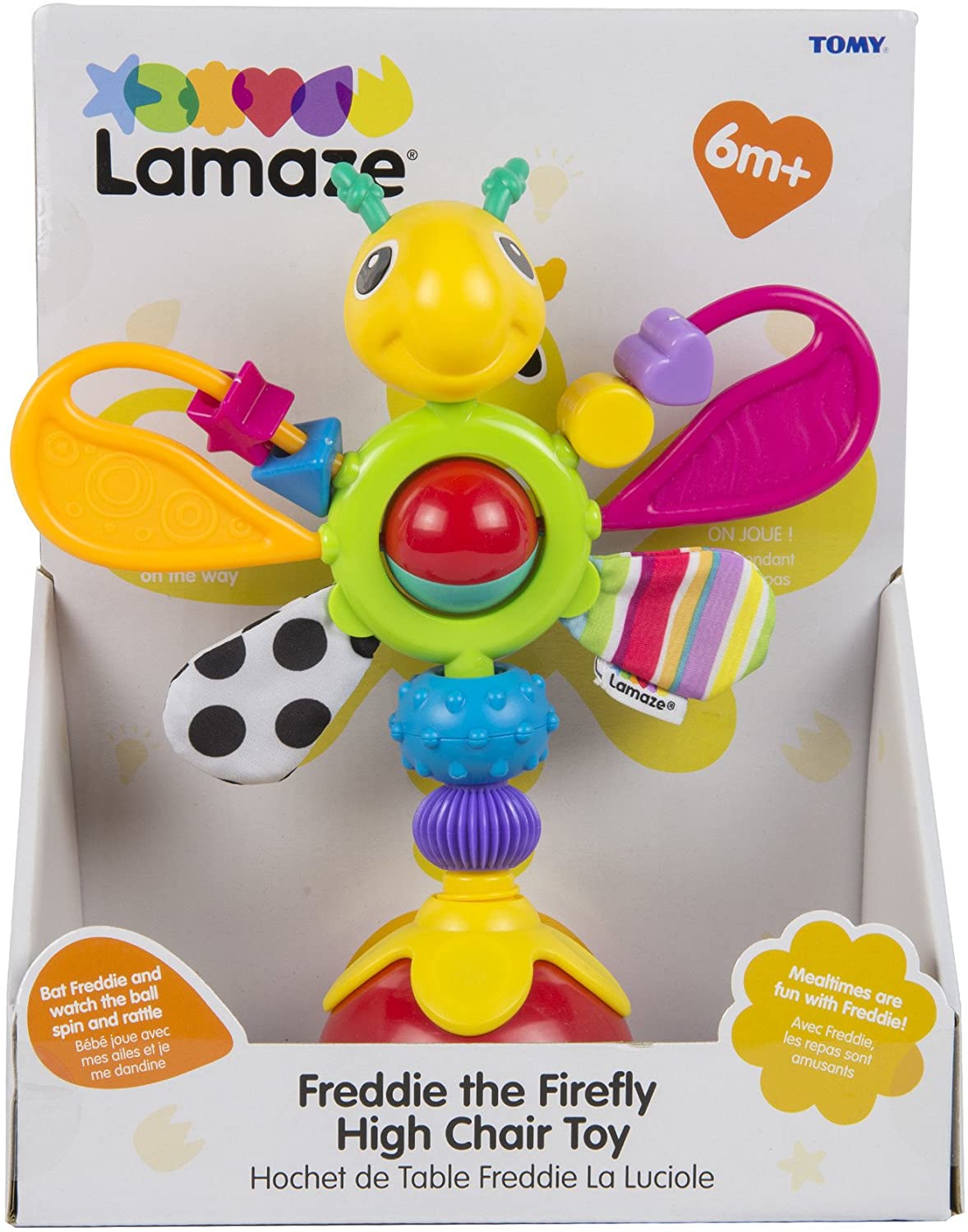 LAMAZE L27243B FREDDIE THE FIREFLY HIGH CHAIR TOY
