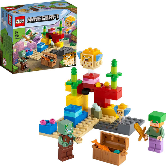 LEGO 21164 MINECRAFT THE CORAL REEF