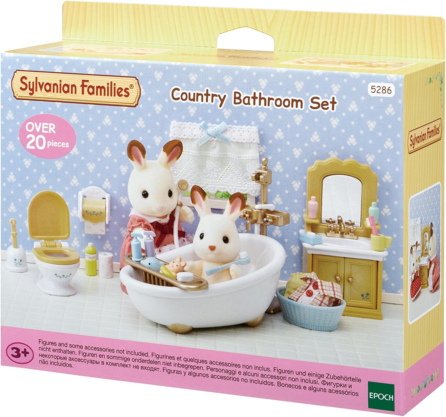 SYLVANIAN 5286 COUNTRY BATHROOM SET