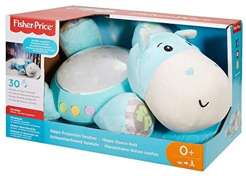 FISHER PRICE CGN86 BLUE HIPPO PROJECTOR NIGHT LIGHT SOOTHER