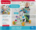 FISHER PRICE DLF00 LEARN WITH ME ZEBRA WALKER