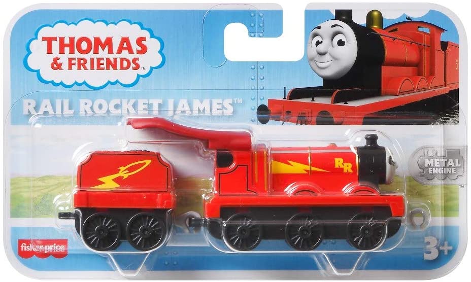 THOMAS AND FRIENDS GHK70 RAIL ROCKET JAMES