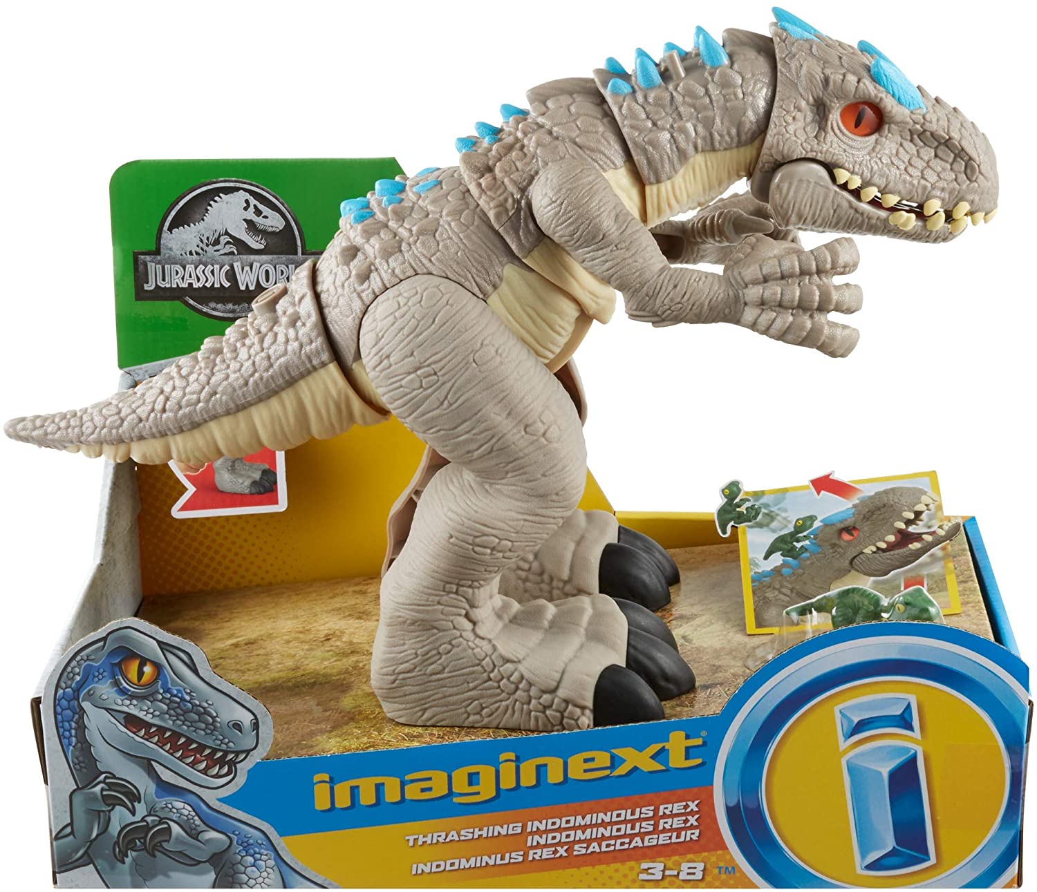 IMAGINEXT GMR16 JURASSIC WORLD THRASHING INDOMINOUS REX