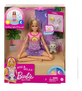 BARBIE SELF CARE RISE AND RELAX DOLL