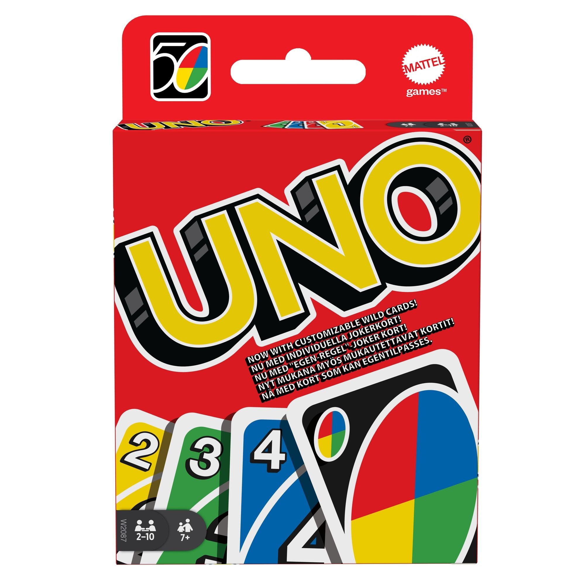 MATTEL GAMES W2087 UNO