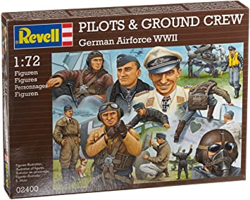 Revell 02400 Pilots and ground crew German Airforce (Luftwaffe) WWII