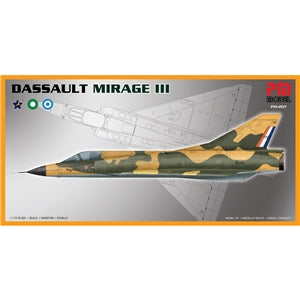 PM MODELS PM-207 DASSAULT MIRAGE III   1/72 SCALE