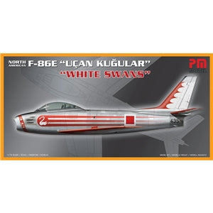 PM MODELS PM-208 F-86E UCAN KUGULAR WHITE SWANS  1/72 SCALE