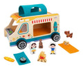 TOOKY TOY TH427 WOODEN CAMPING RV