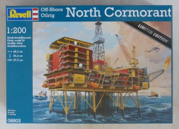 Revell 08803 of Shore  Oil Rig North Cormorant