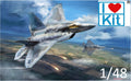 I LOVE KIT 26701 F-22 A RAPTOR PLASTIC KIT 1/48TH SCALE