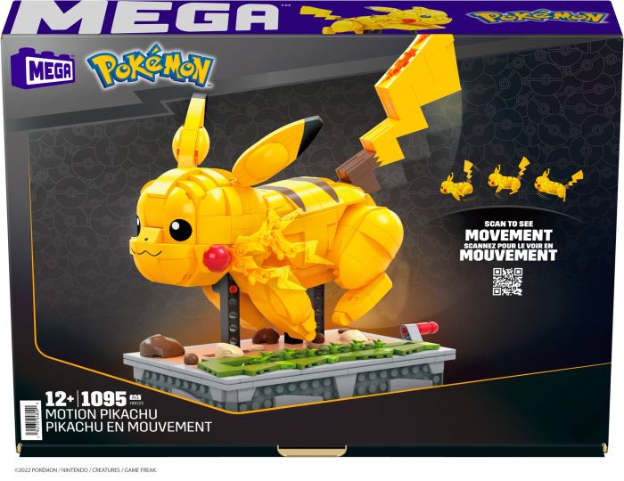 POKEMON MEGA MOTION PIKACHU BUILDING SET