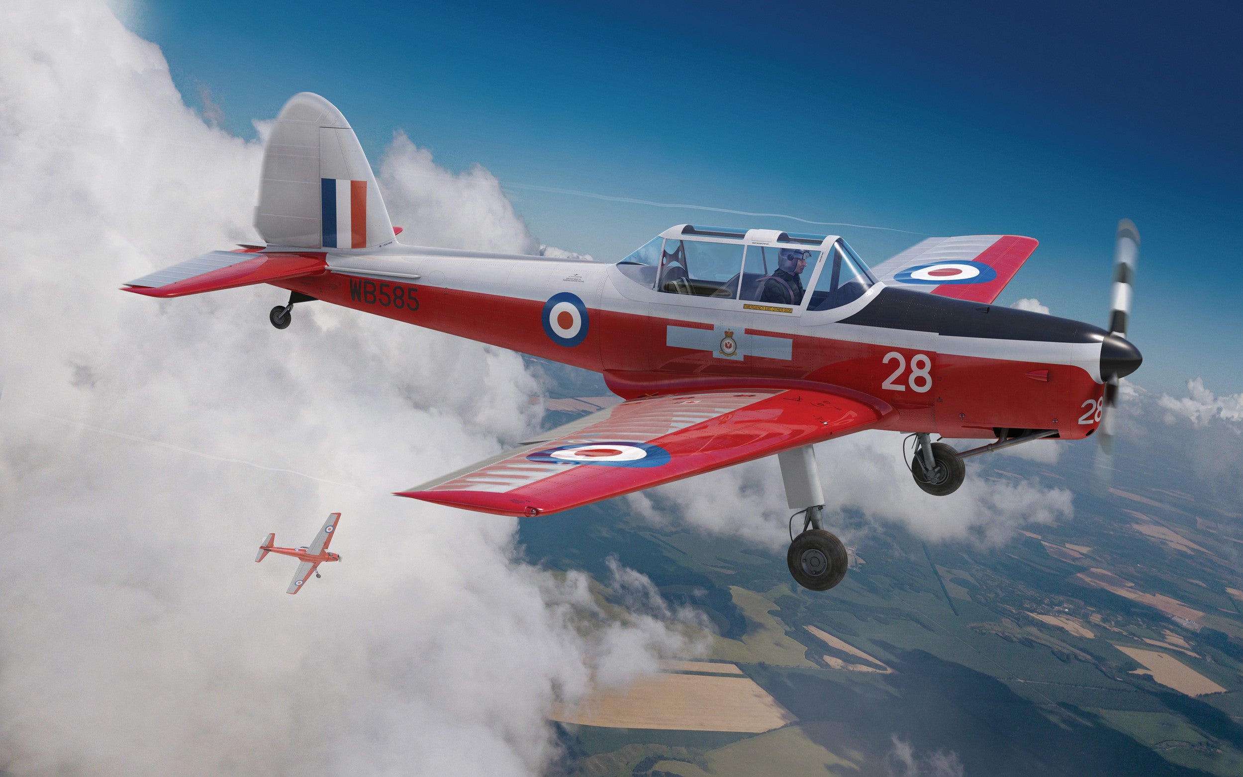 AIRFIX A04105 DE HAVILLAND CHIPMUNK T.10 1:48 Scale