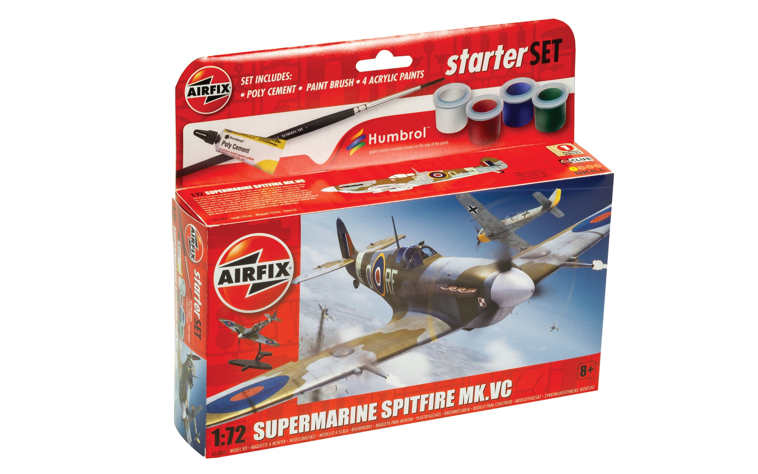 Airfix A55001 Supermarine Spitfire 1/72ND SCALE STARTER KIT