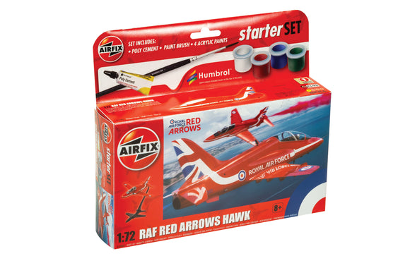 AIRFIX A55002 RAF RED ARROWS STARTER SET 1/72 SCALE