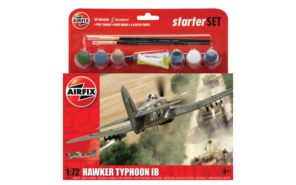 AIRFIX A55208A  HAWKER TYPHOON  1/72ND SCALE STARTER KIT
