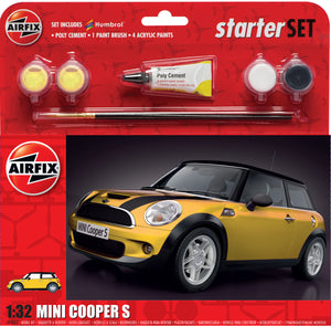 AIRFIX A55310 MINI COOPER S 1/32ND SCALE STARTER KIT