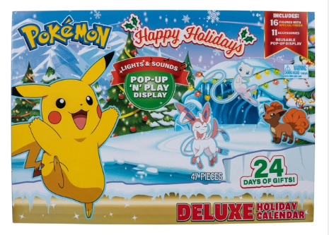 POKEMON PKW2690 DELUXE HAPPY HOLIDAY ADVENT CALENDER