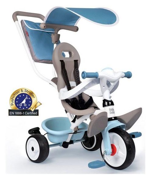 SMOBY 741400 BABY BALADE TRIKE IN BLUE Youngsters World