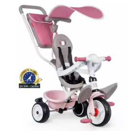 **SALE** SMOBY 741401 BABY BALADE TRIKE IN PINK