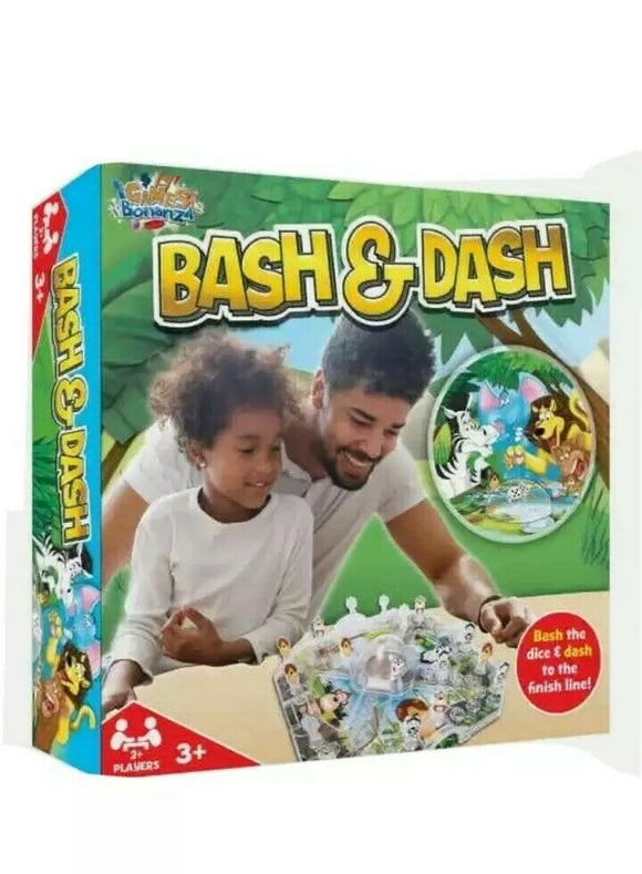 TOYMASTER 1374855 BASH & DASH LUDO GAME