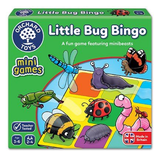 ORCHARD TOYS 359 LITTLE BUG BINGO MINI GAME