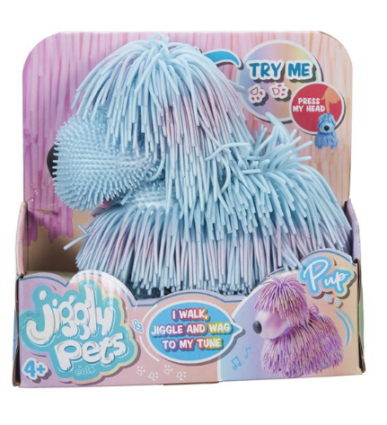 JIGGLY PETS WD188-PB PET DOG PEARLESCENT BLUE