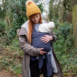 Close Caboo + Organic Baby Carrier - Blueberry
