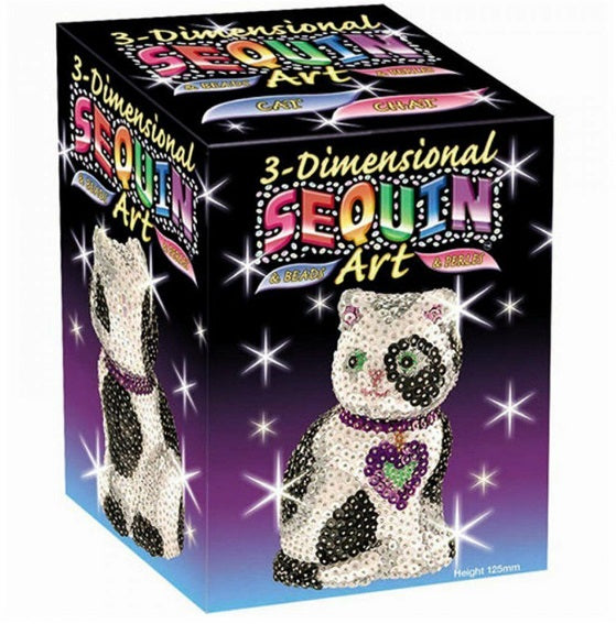 SEQUIN ART 0501 3D CAT