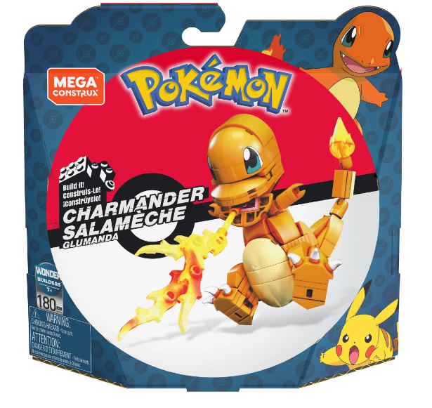 MEGA CONSTRUX GKY96 POKEMON CHARMANDER BUILD & SHOW