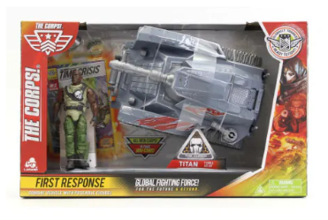 THE CORPS 33820 FIRST RESPONSE COMBAT VEHICLE & FIGURE
