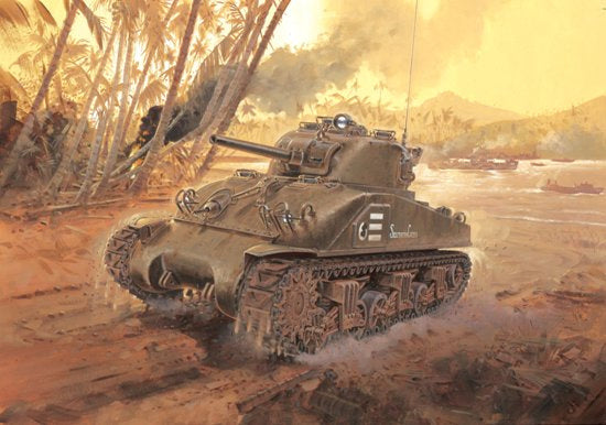 DRAGON 6740 M4 SHERMAN COMPOSITE HULL PTO 1/35 SCALE