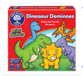 ORCHARD TOYS 353 DINOSAUR DOMINOES MINI GAME