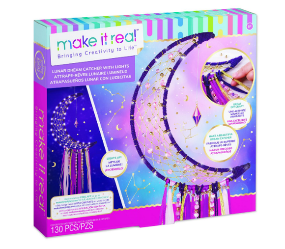 MAKE IT REAL 1417 LUNAR DREAM CATCHER WITH LIGHTS