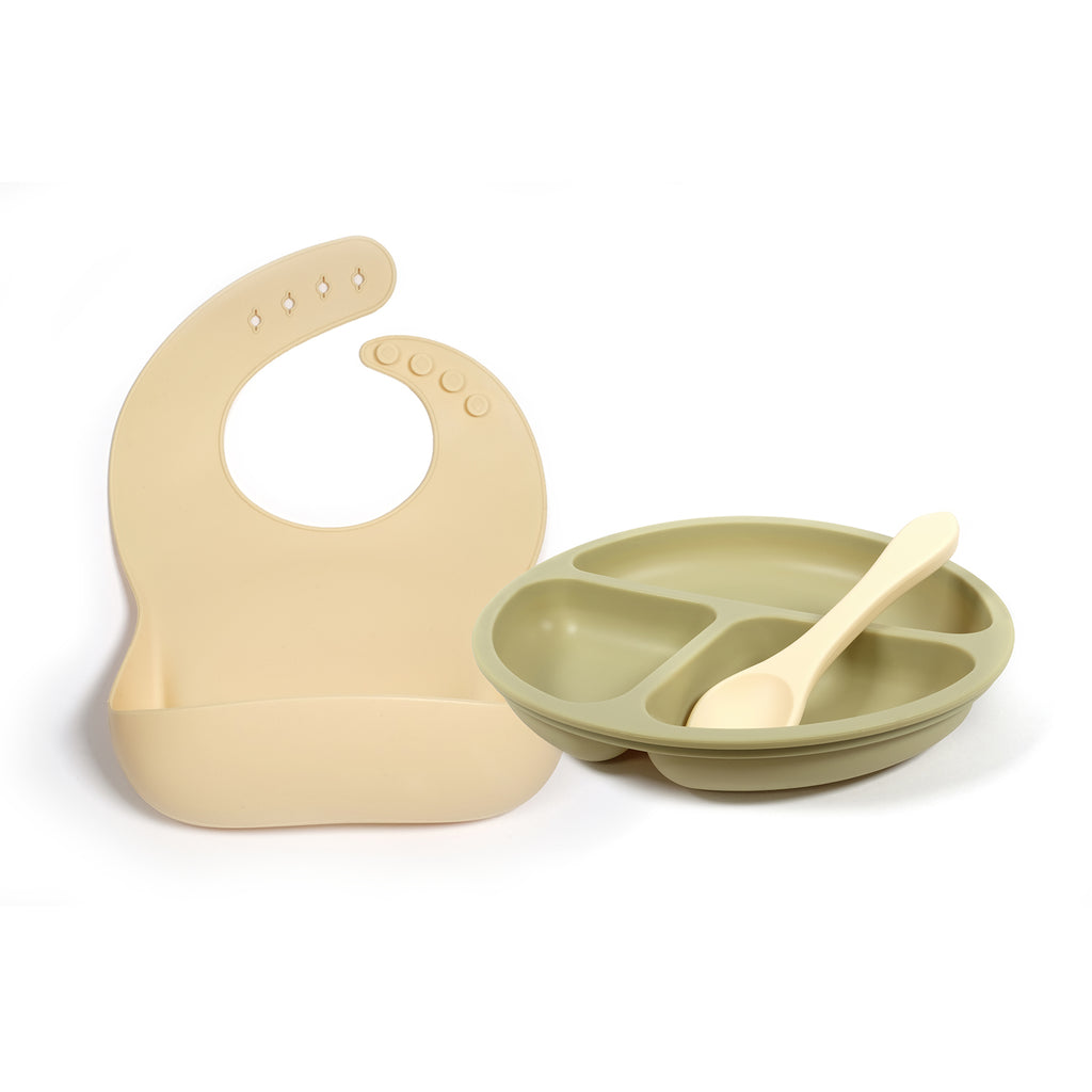Baby Dc Mealtime Set Willow & Sand