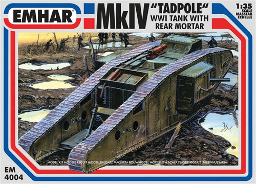 EMHAR EM4004 MKIV TADPOLE TANK  1/35 SCALE