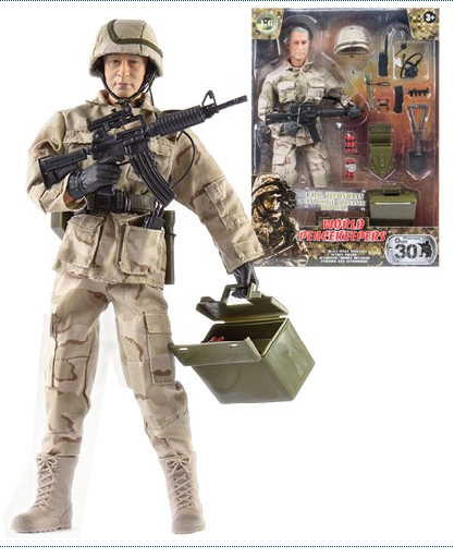 WORLD PEACEKEEPERS 74710 E.O.D TECHNICIAN ACTION FIGURE