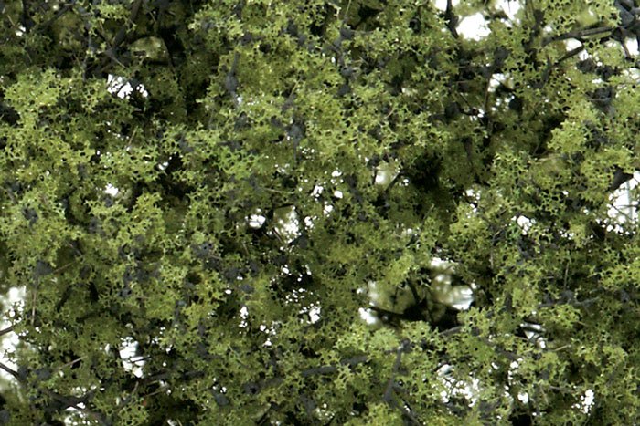 WOODLAND SCENICS WF1132 FINE-LEAF FOLIAGE LIGHT GREEN