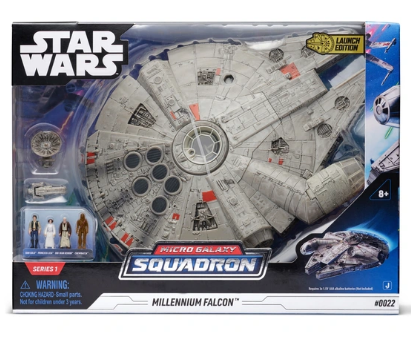 STAR WARS SWJ0022 MILLENNIUM FALCON MICRO GALAXY SQUADRON