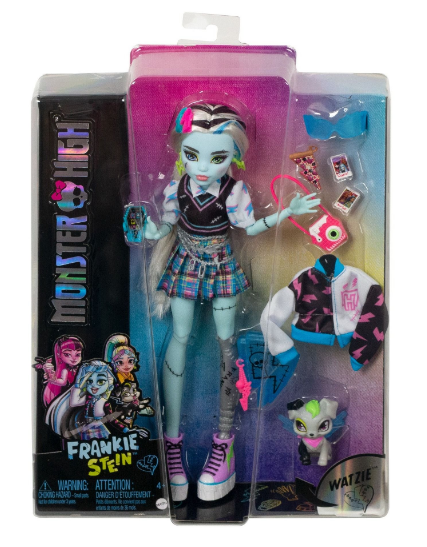 MONSTER HIGH HHK53 FRANKIE STEIN DOLL