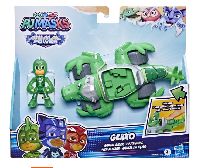 PJ MASKS 73862 ANIMAL POWER GEKKO ANIMAL RIDER