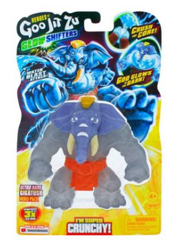 HEROES OF GOO JIT ZU 42506 GLOW SHIFTERS ULTRA RARE GIGATUSK CRUNCHY HERO PACK