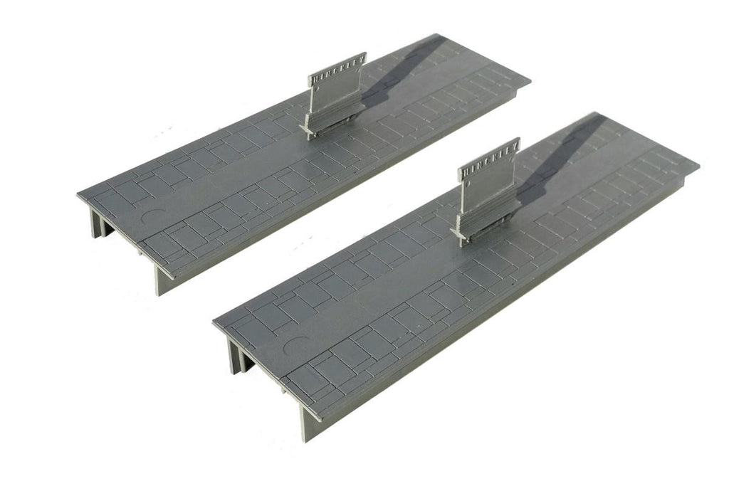 GAUGEMASTER GM455 STATION PLATFORM STRAIGHT (UNPAINTED) OO GAUGE