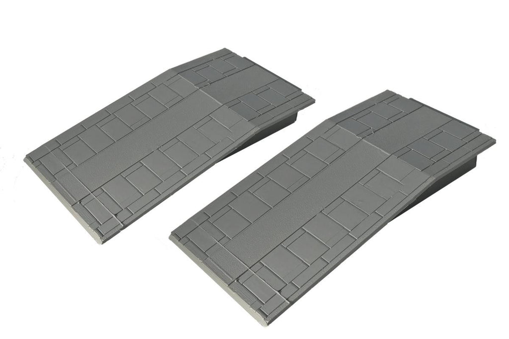 GAUGEMASTER GM456 STATION PLATFORM RAMPS STRAIGHT (UNPAINTED) OO GAUGE