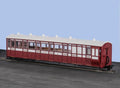 PECO GR-44OB ALL THIRD COACH L&B LIVERY NO14 OO9 SCALE
