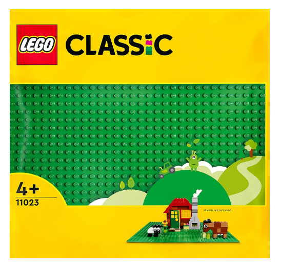 LEGO 11023 CLASSIC GREEN BASE PLATE