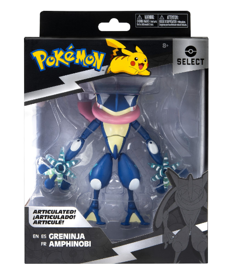 POKEMON PKW2409 GRENINJA SELECT ARTICULATED FIGURE