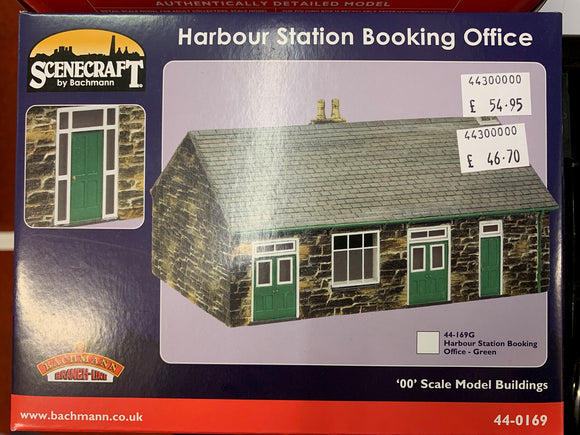SCENECRAFT 44-169G HARBOUR STATION BOOKING OFFICE -GREEN