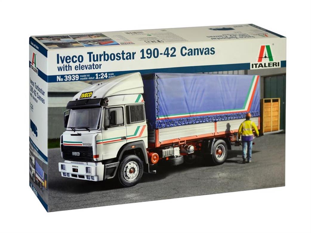 ITALERI  3939 IVECO TURBOSTAR 190-42 CANVAS Model Kit 1/24 SCALE