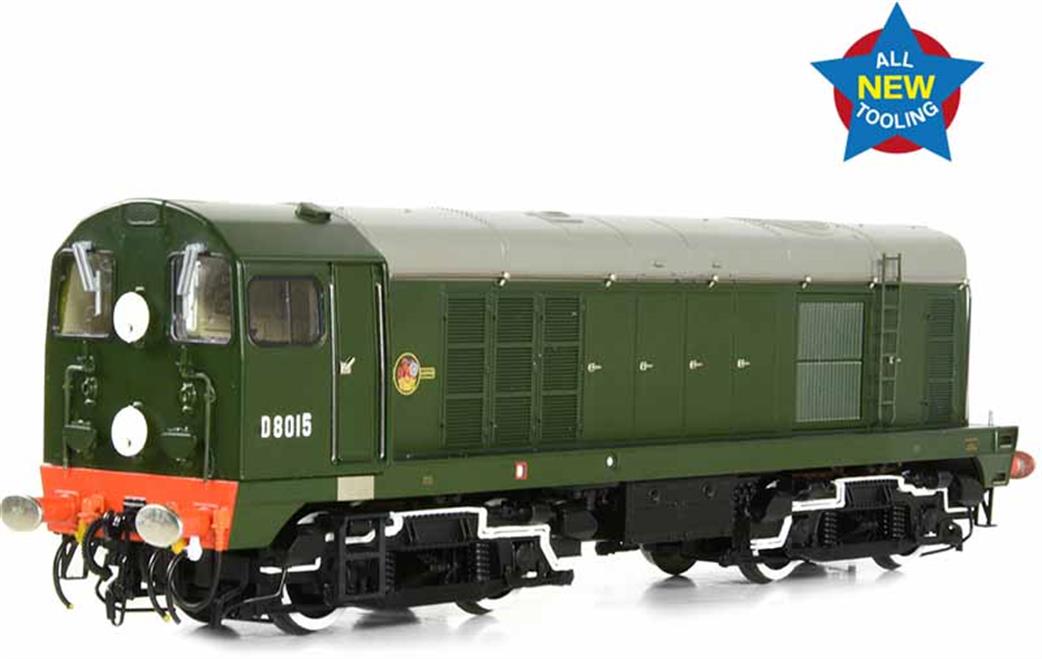 BACHMANN LOCOMOTIVE 35-351  CLASS 20/0 D8015 BR GREEN LATE CREST